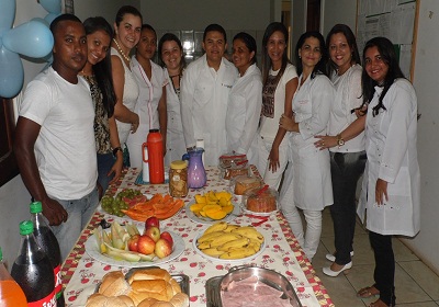 ENFERMEIROS DE SÃO JOÃO BATISTA SÃO HOMENAGEADOS