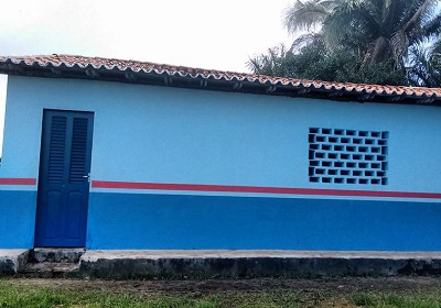 Escola do povoado Ilha Grande passa por reforma em São João Batista
