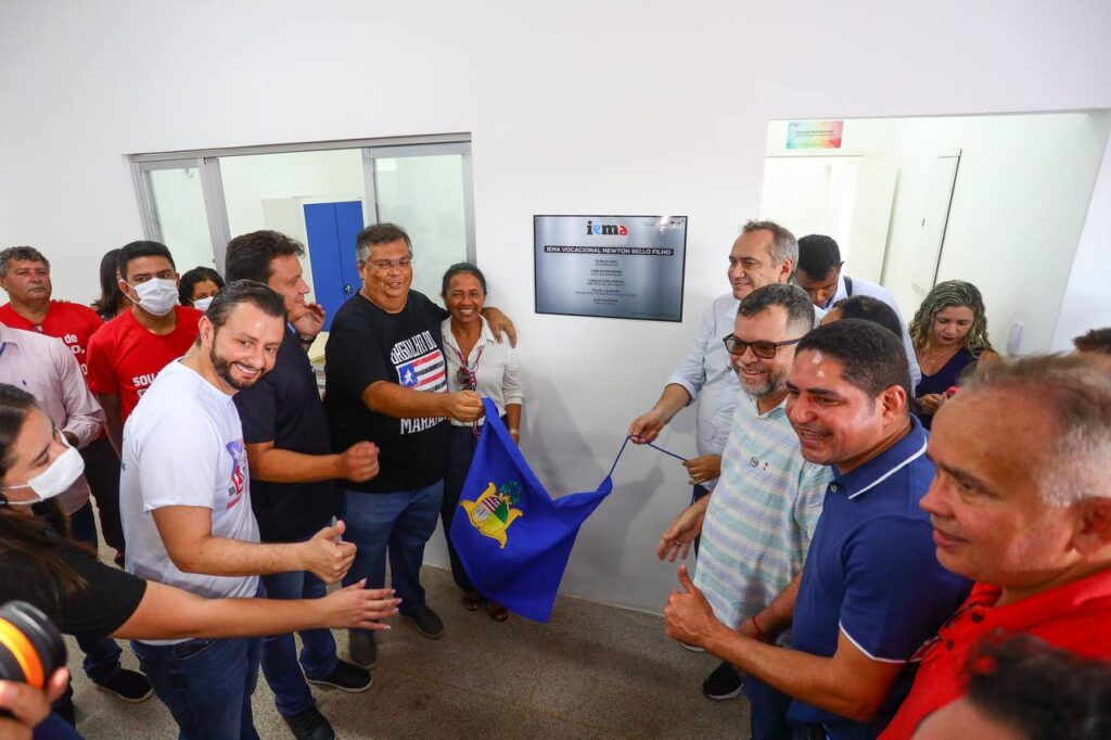 Dino Penha mostra força ao lado do governador Flávio Dino e entrega policlínica e IEMA aos moradores de São Bento
