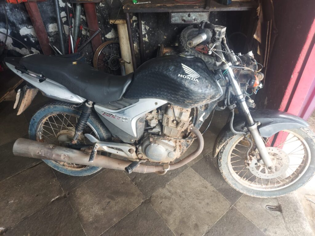 Moto de morador de São João Batista é encontrada pela polícia em São Vicente Ferrer