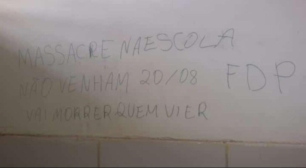 Em Cajari, polícia é acionada após professor encontrar aviso sobre massacre em escola pública