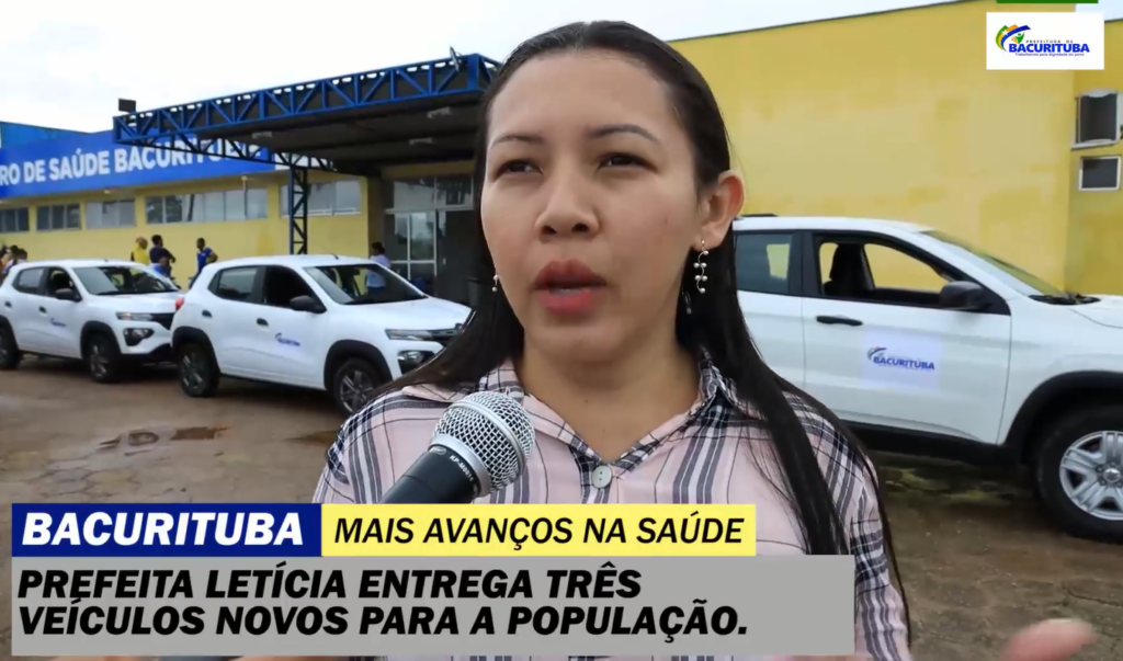 Prefeita Letícia de Sibá entrega mais três veículos para atender área da saúde em Bacurituba