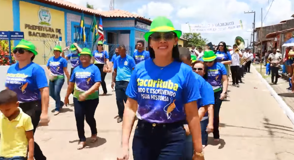 Desfile Cívico da cidade de Bacurituba é marcado por criatividade e beleza