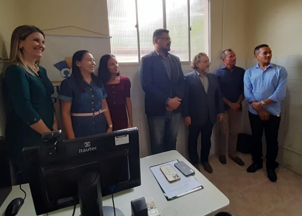Prefeitura e Tribunal de Justiça inauguram ponto de inclusão digital em Bacurituba