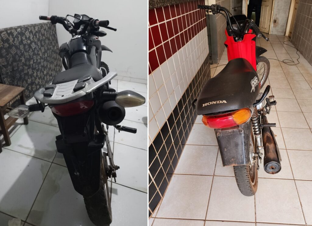 Três motos com suspeita de roubo são recuperadas pela polícia em menos de 24 horas em Olinda Nova do Maranhão