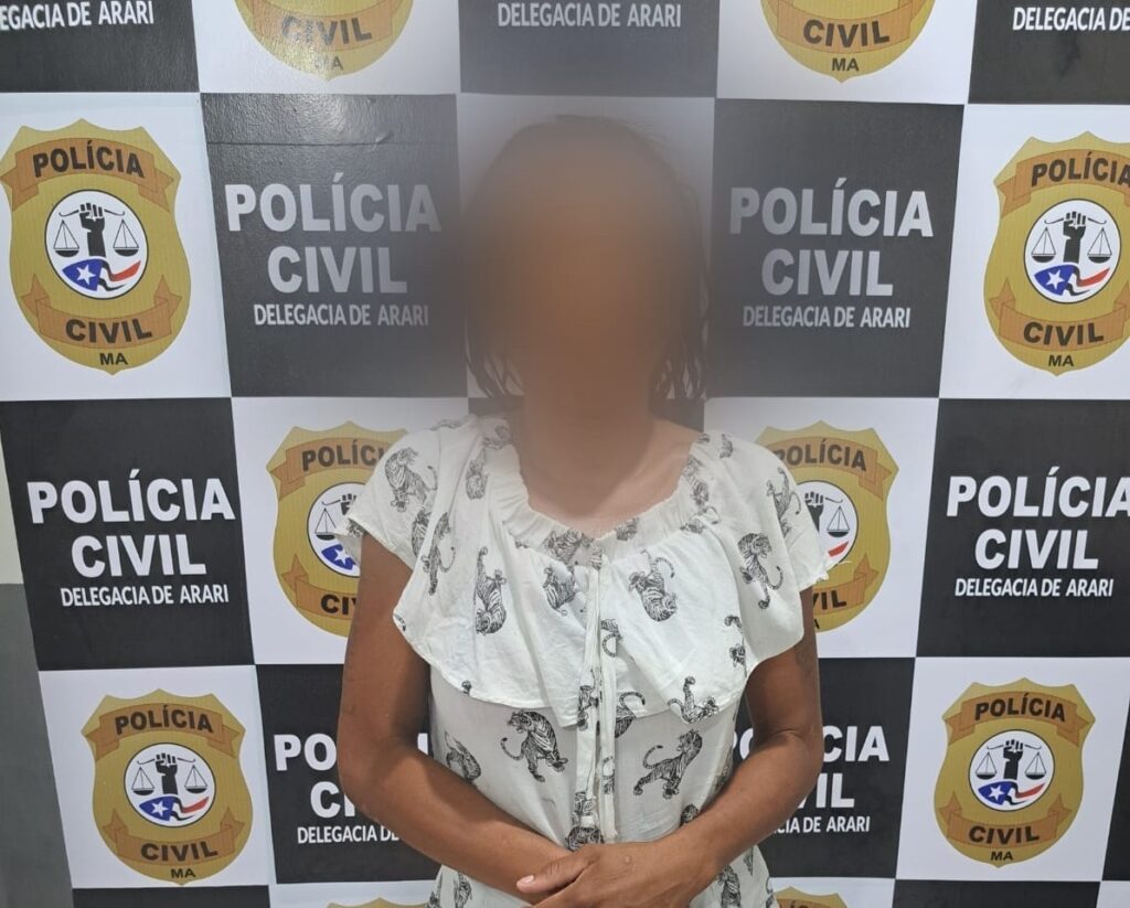 Em Arari, mulher que deixou cadeia há um mês é presa novamente por cometer o mesmo crime