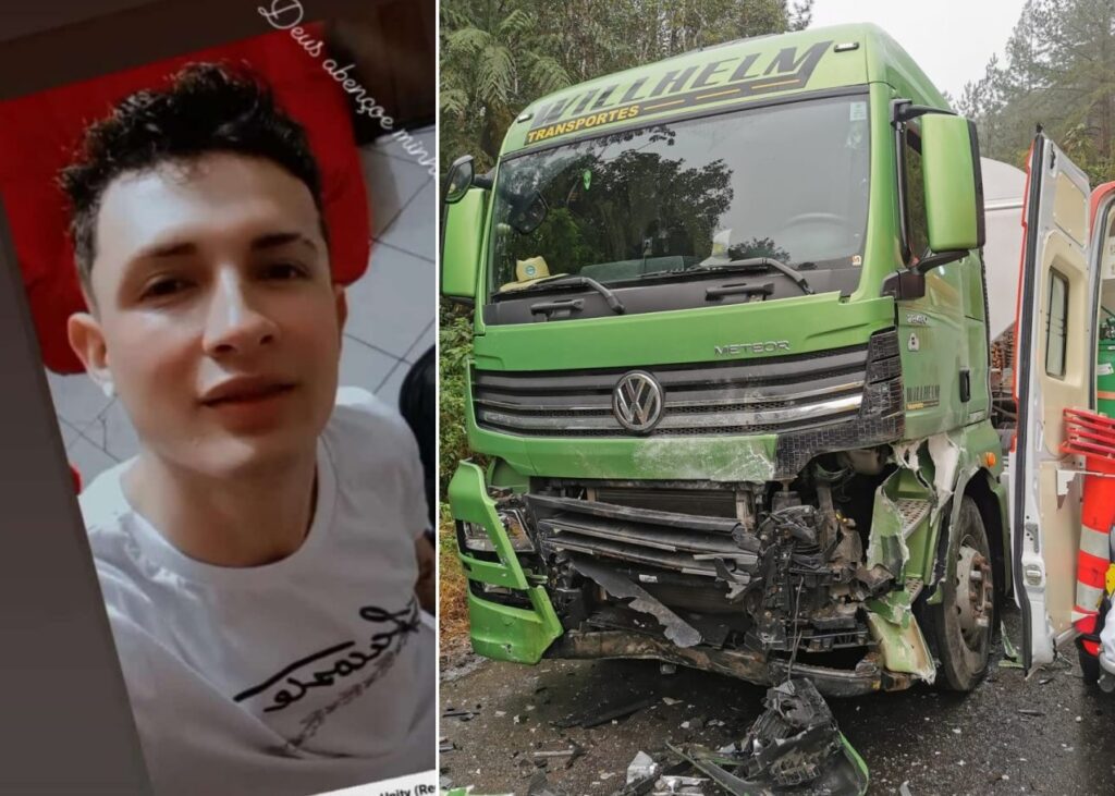 Jovem natural de cidade da Baixada Maranhense morre em acidente entre veículos no estado de Santa Catarina
