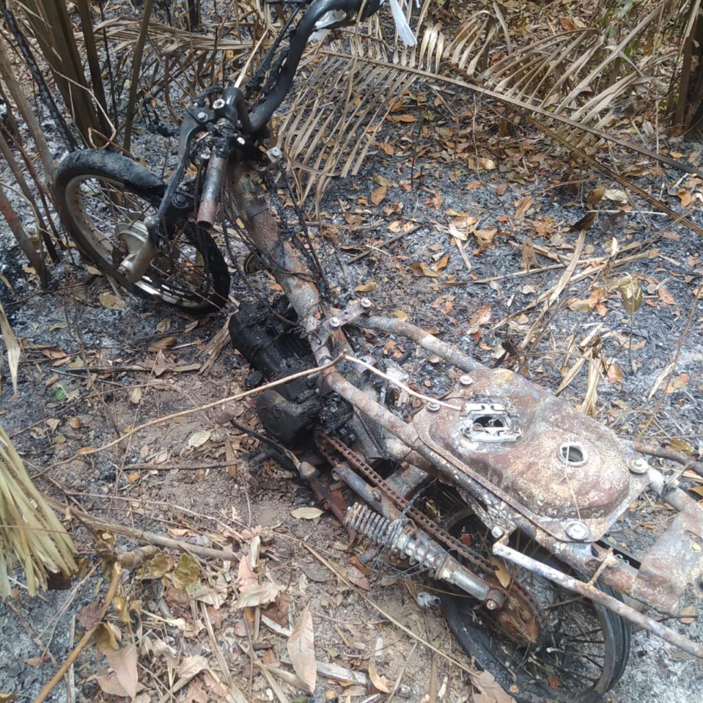 Polícia recupera motos roubadas e abandonadas nas cidades de São Vicente Ferrer e Vitória do Mearim