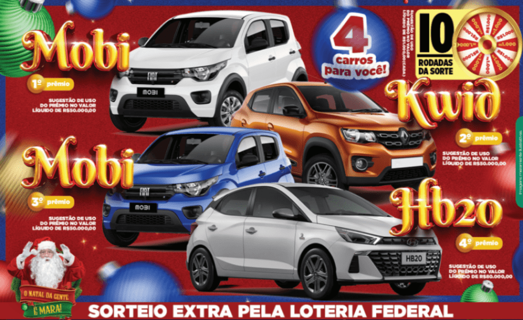 Apostadores de três cidades da Baixada Maranhense ganham três carros no Maracap