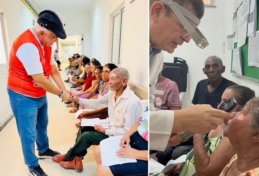 Júlio Mendonça viabiliza Mutirão de Catarata e Pterígio para mais de 500 pacientes na Baixada Maranhense