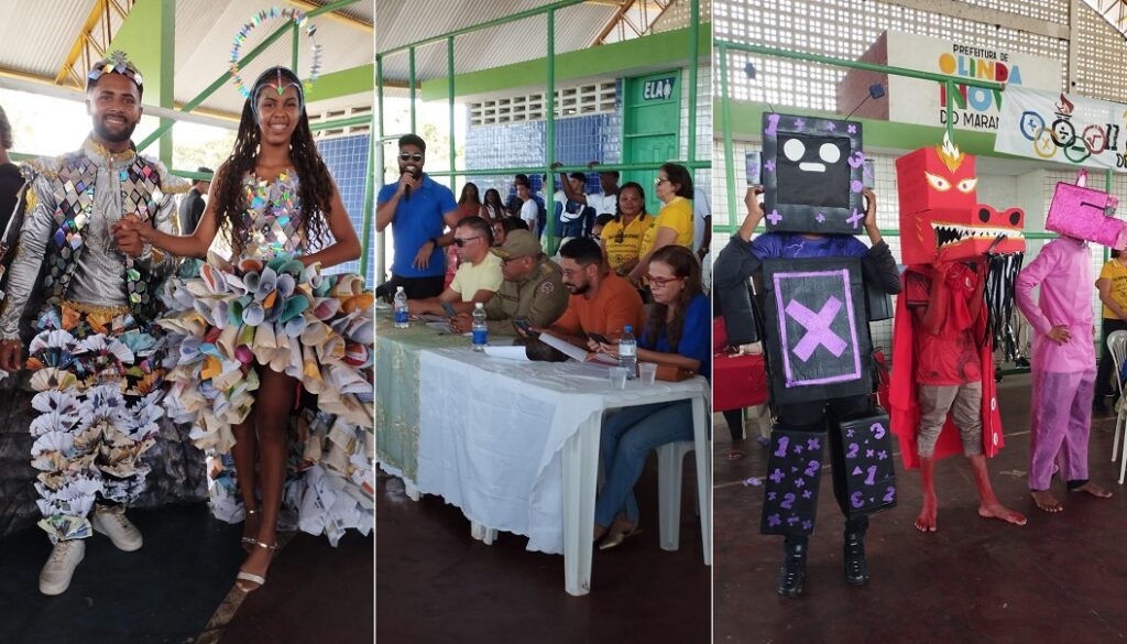 Alunos mostram talento e espírito de equipe durante Gincana da Matemática em Olinda Nova do Maranhão