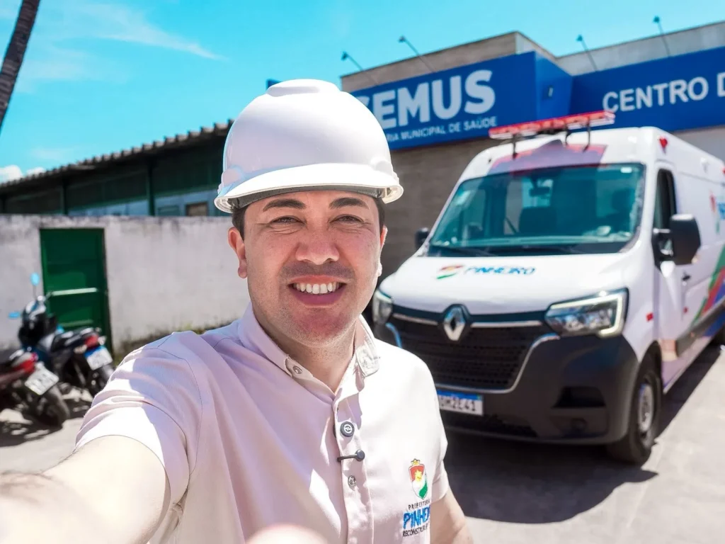 Prefeito André da Ralpnet anuncia nova ambulância para fortalecer e ampliar o atendimento na saúde