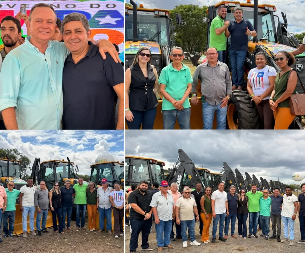 Nilton Everton conquista retroescavadeira para fortalecer agricultura familiar em Matinha