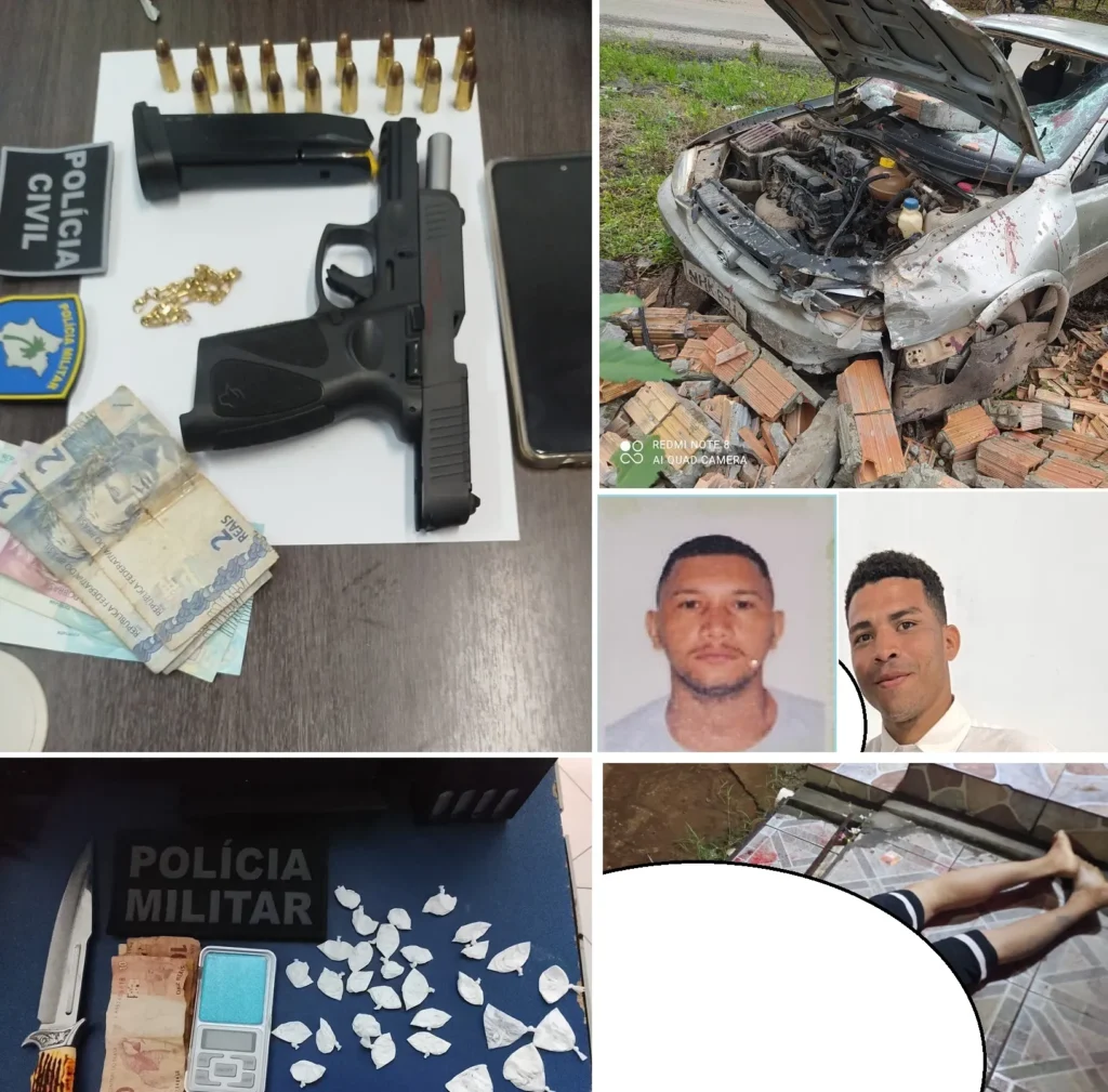 Fim de semana violento na Baixada Maranhense tem homicídios, tráfico e acidentes em 11 cidades da região