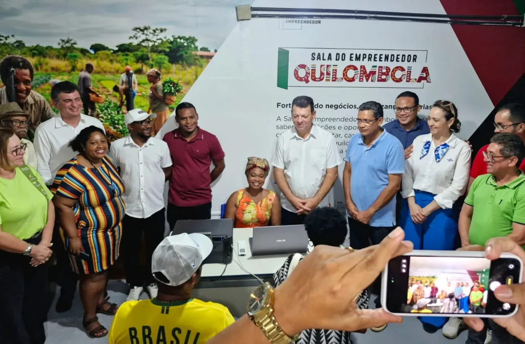 Primeira Sala do Empreendedor Quilombola do Brasil é inaugurada em cidade do Litoral Maranhense