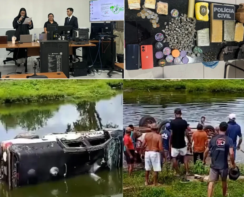 Justiça condena acusado em Vitória do Mearim; operação em Bequimão e acidente em Matinha mobilizam forças de segurança