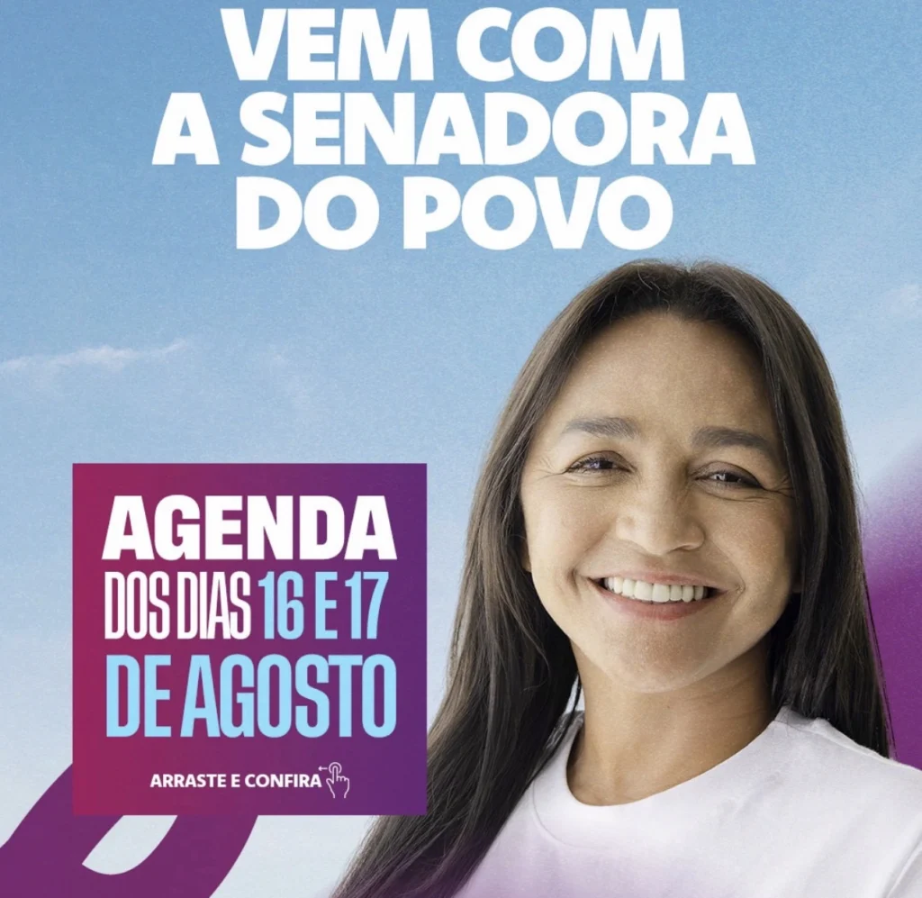 Eliziane Gama abre agenda rumo à reeleição ao Senado com “Virada da Esperança” e mobilização do Time do Lula