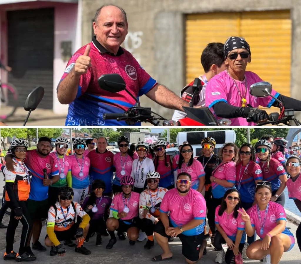 Vitória do Mearim recebe Encontro de Ciclistas da Baixada Maranhense com apoio do prefeito Nato da Nordestina
