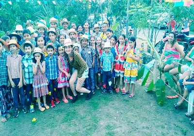 ‘ARRAIÁ DA CRIANÇADA’ MOVIMENTA POVOADO OLINDA DOS ARANHAS