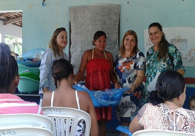 SECRETARIA DE ASSISTÊNCIA SOCIAL ENTREGA MAIS DE 40 KITS A GESTANTES