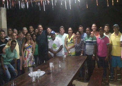 Prefeito de São João Batista reúne grupo em sua residência