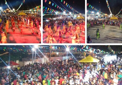 Mesmo em só um dia, prefeitura de São Vicente organiza arraial
