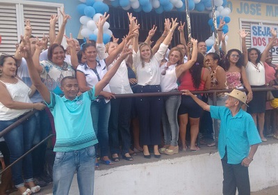 PDT e PPS lançam Conceição e Taiana em Olinda Nova do Maranhão