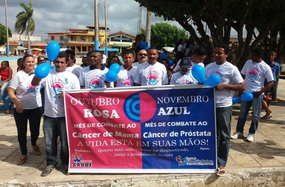 Prefeitura Municipal de São João Batista realiza caminhada em alusão ao ‘Novembro Azul’