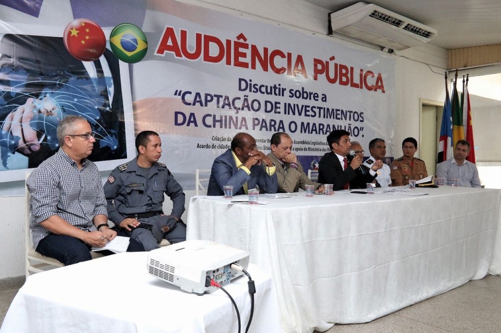 Júnior de Fabrício representa prefeitos do MA em Audiência Pública sobre investimentos da China no estado