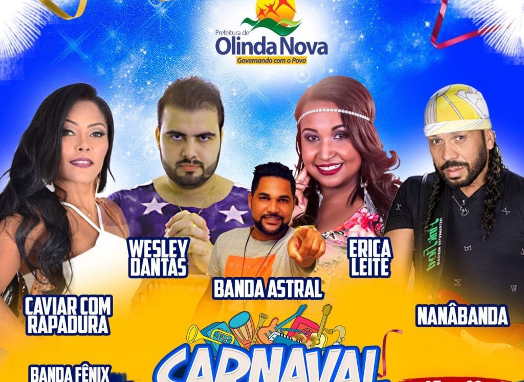 Olinda Nova do Maranhão divulga programação oficial do Carnaval 2017