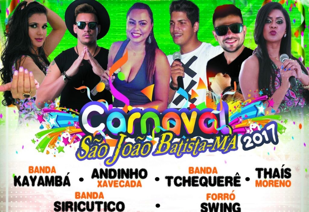 Carnaval 2017: confiram a programação das bandas em São João Batista