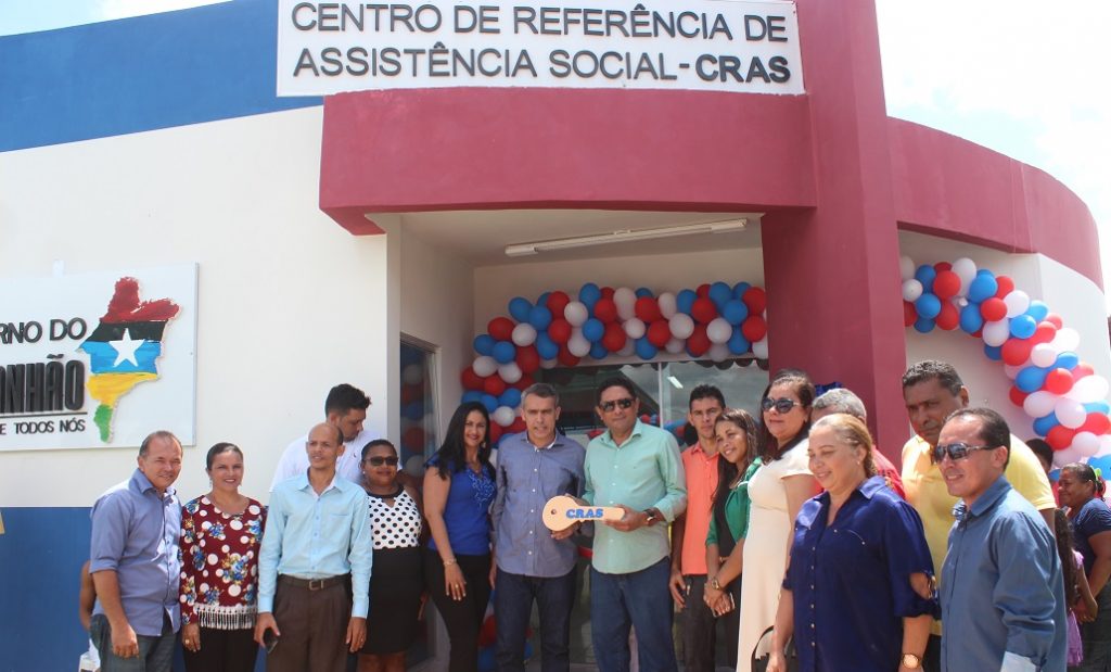 Governo do Estado e Prefeitura inauguram novo Cras em Olinda Nova do Maranhão