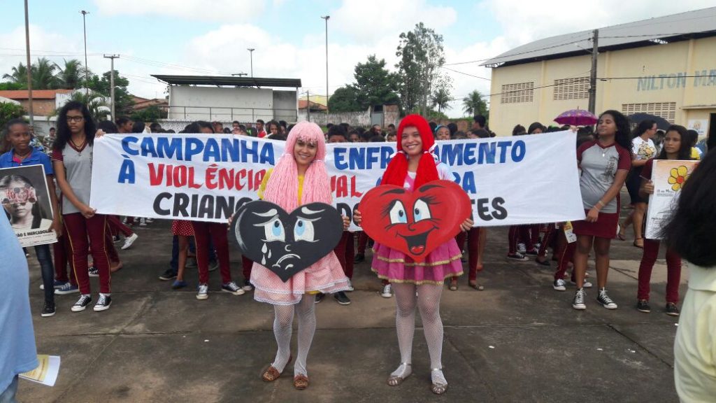 Caminhada marca o Dia de Combate ao Abuso e a Exploração de Crianças e Adolescentes em Olinda Nova