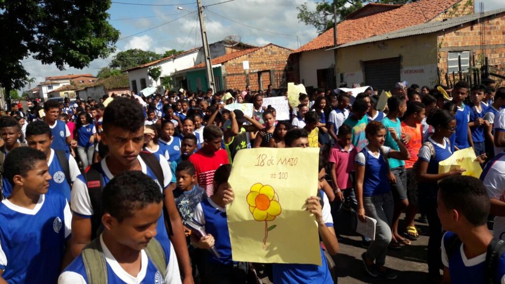 Caminhada do 18 de maio reúne centenas de pessoas pelas ruas de São João Batista