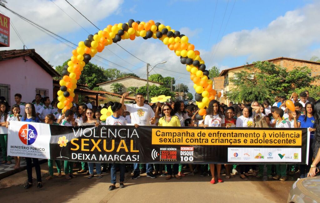Caminhada chama atenção para o combate ao abuso sexual de menores em São Vicente Ferrer