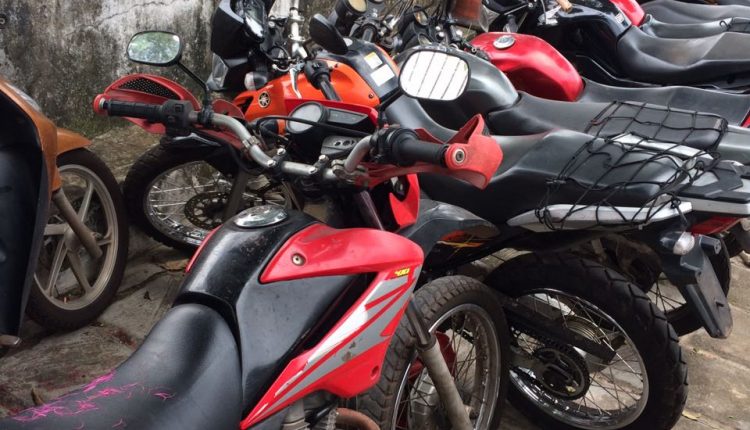 Polícia Civil apreende motos roubadas em São Vicente, Matinha e Viana