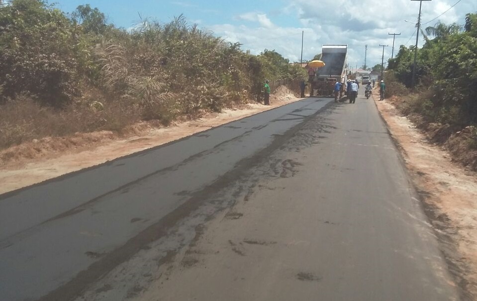 Costinha finaliza pavimentação asfáltica de bairros e avenidas em Olinda Nova do Maranhão