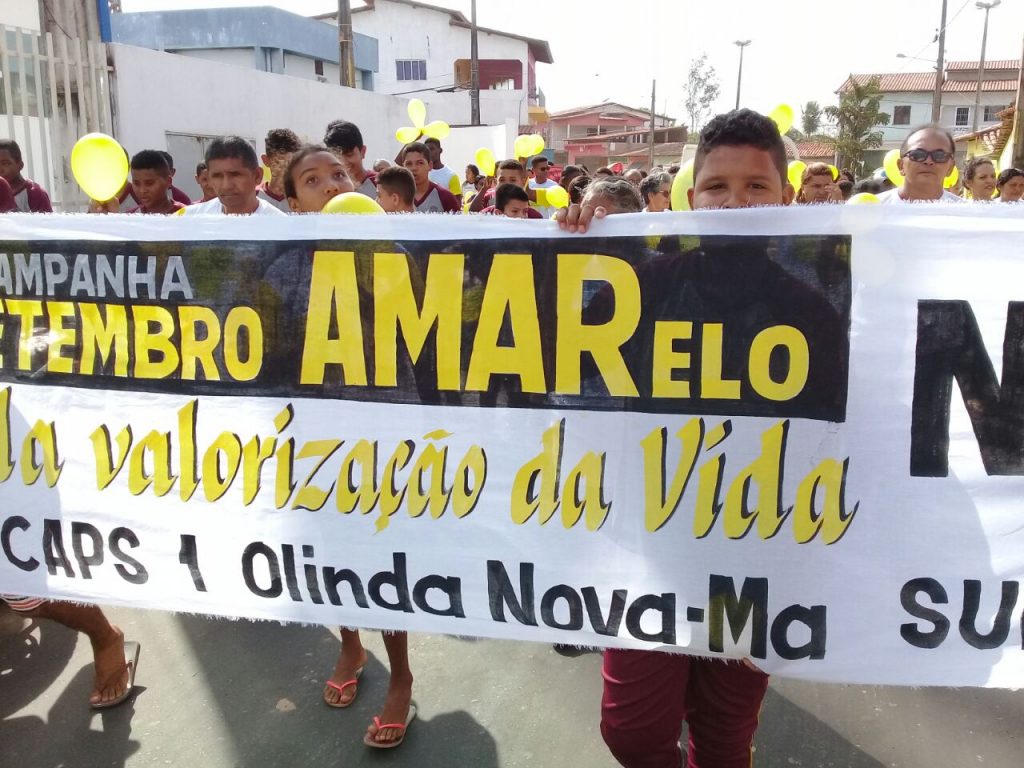 Caminhadas e palestras marcam semana contra o suicídio em Olinda Nova do Maranhão