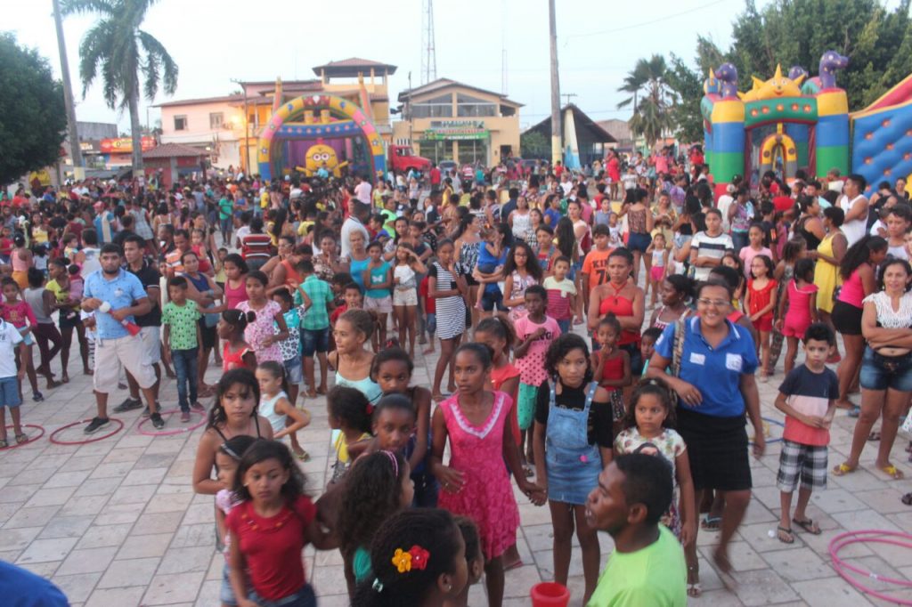 Prefeitura organiza festa para crianças de São João Batista, vejam as fotos