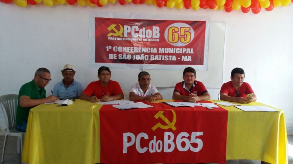 PC do B realiza neste momento sua primeira Conferência Municipal em São João Batista