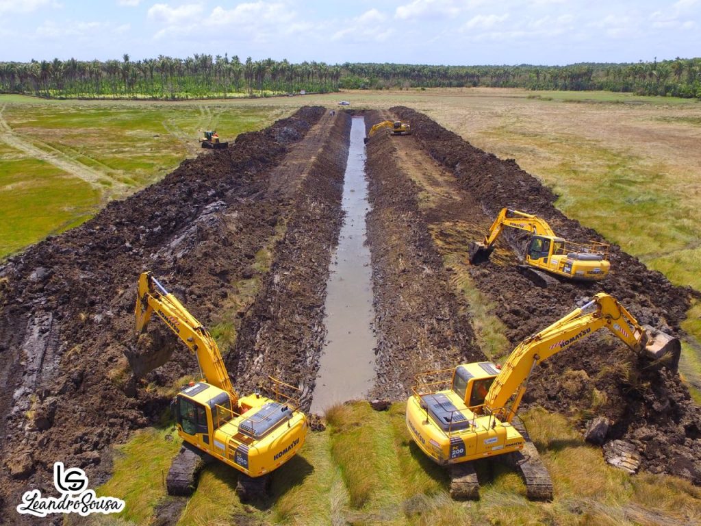 Diques de Produção serão construídos em Matinha, S. J. Batista, Olinda, Penalva, São Vicente e outros municípios da Baixada