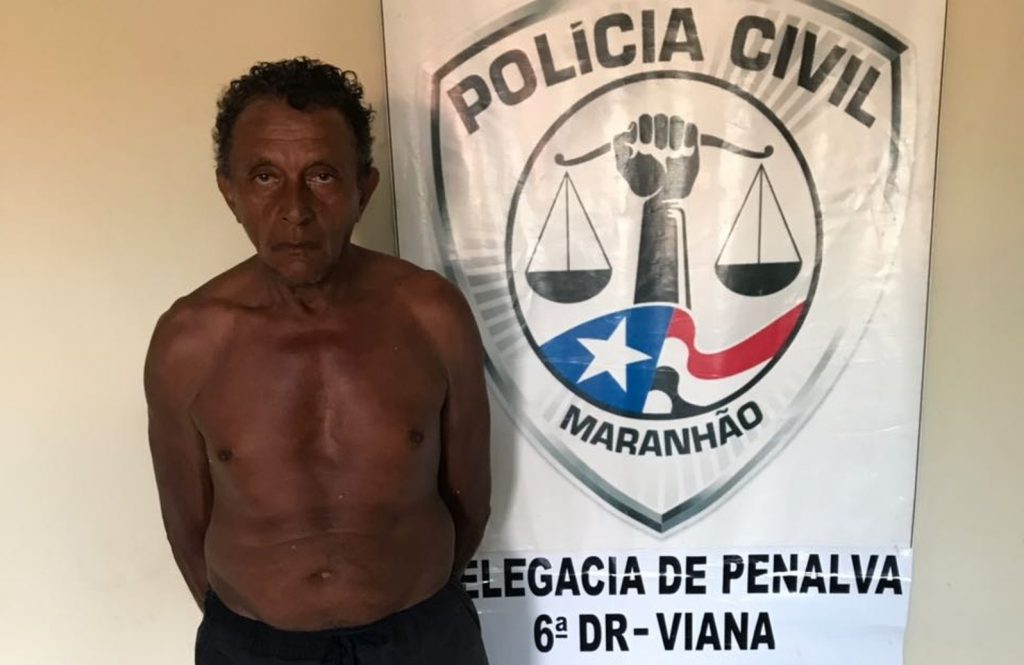 Polícia prende homem acusar de estuprar e engravidar enteada de 13 anos em Penalva