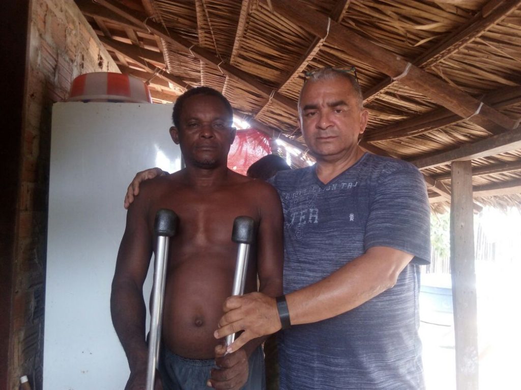 Aristóteles de Belas Águas confirma emenda de deputado recuperar estrada em povoados de Matinha