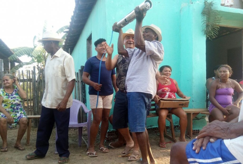 Aristóteles de Belas Águas manda recuperar sistema de abastecimento no povoado Alto de Pedra, em Matinha