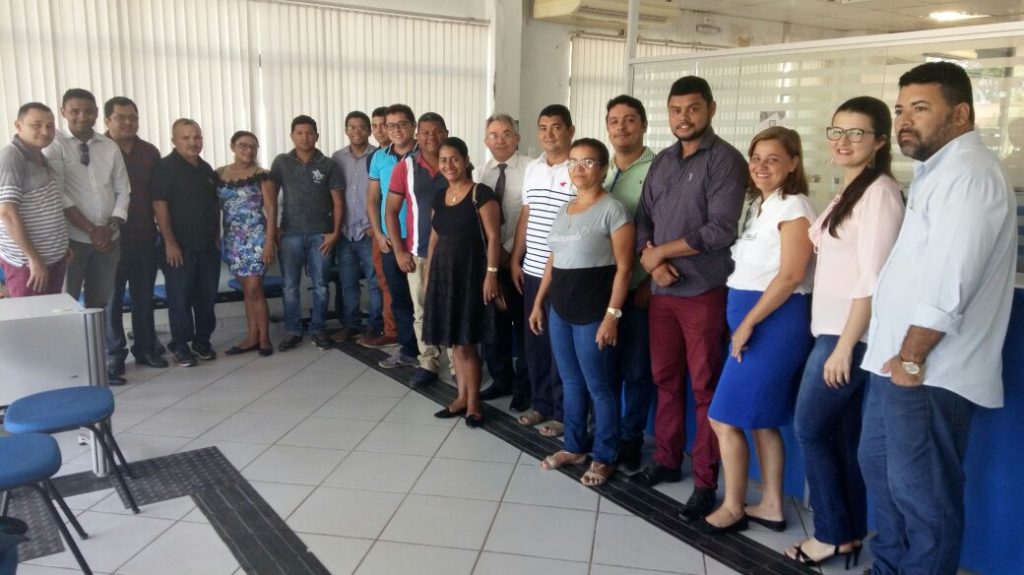 Eu reunião no INSS, diretores do Sindicato dos Servidores de Olinda Nova buscam atualização de informações de sócios