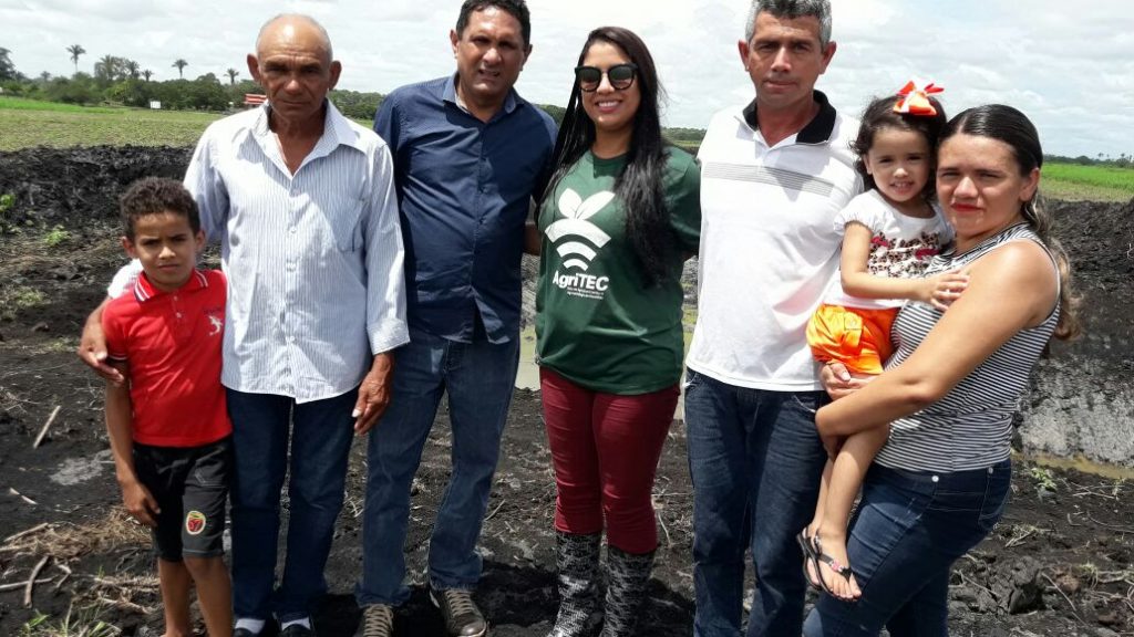 Presidente da Agerp e prefeito Costinha visitam Diques de Produção em Olinda Nova do Maranhão