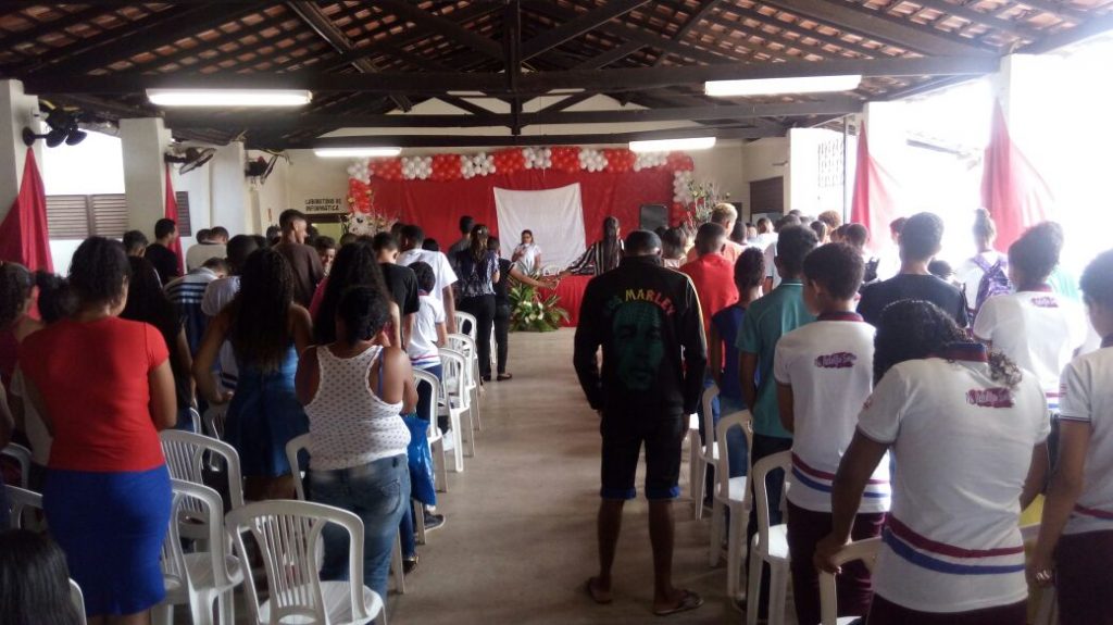 Homenagens marcam início do ano letivo da escola ‘Padre Astolfo Serra’ em Matinha