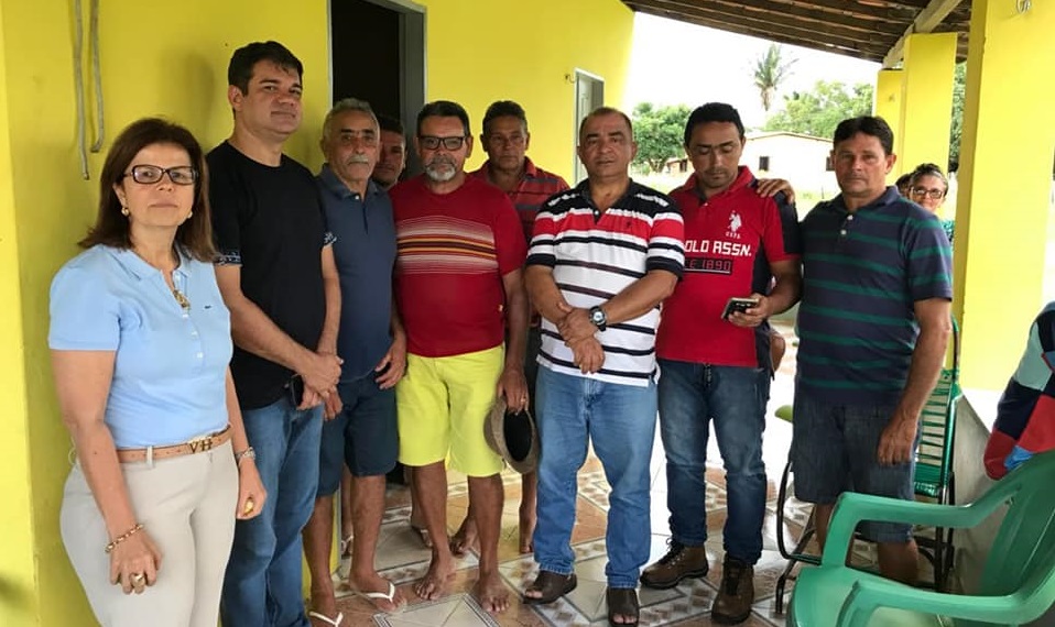 Ao lado de Aristóteles de Belas Águas, Junior Marreca e Helena Dualib participam de intensa agenda em Matinha
