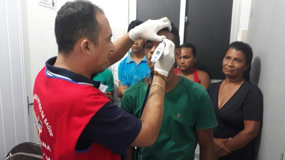 Mutirão do Glaucoma atende centenas de pessoas em Cajapió e São João Batista