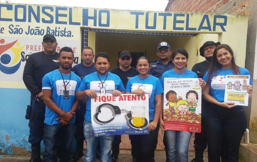 Em São João Batista, blitz educativas são realizadas no trânsito e contra a venda de bebidas para crianças e adolescentes